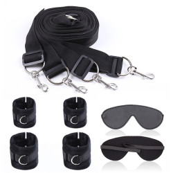 Generique Kit pour le lit Bed Bindings Noir
